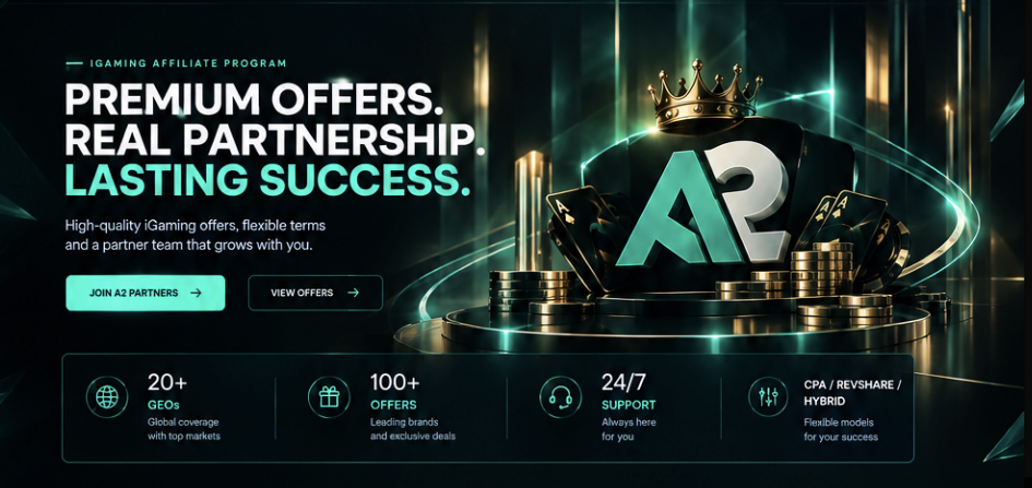 A2 Partners — Premium offers. Real partnership. Lasting success.
